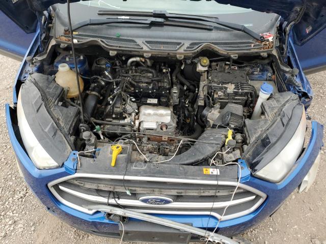 MAJ3S2GE5LC369157 - 2020 FORD ECOSPORT SE ლურჯი ფოტო 11