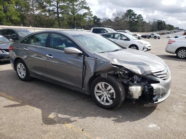 5NPEB4AC7CH471442 - 2012 HYUNDAI SONATA GLS GRAY photo 4