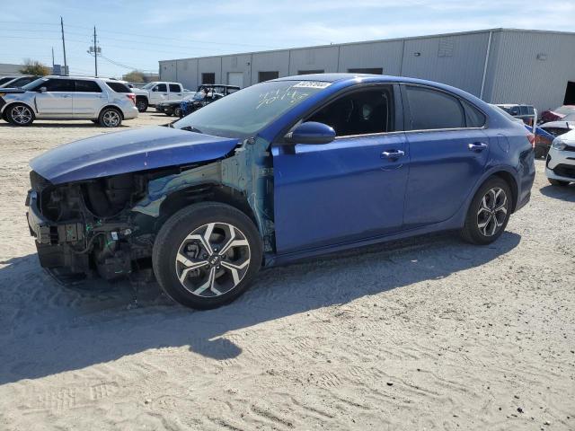 3KPF24AD0ME265463 - 2021 KIA FORTE FE BLUE photo 1