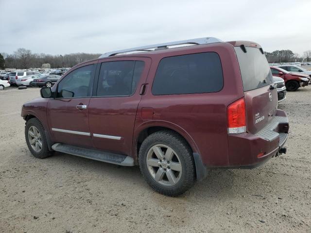 5N1BA0ND2BN622537 - 2011 NISSAN ARMADA SV BROWN photo 2