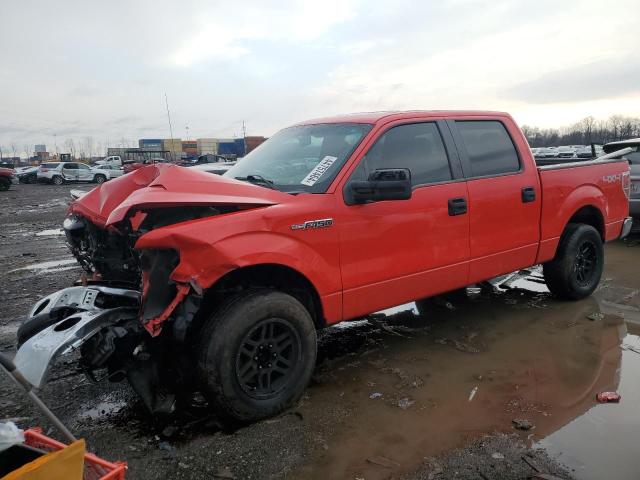 1FTFW1EF4DFB84244 - 2013 FORD F150 SUPERCREW RED photo 1