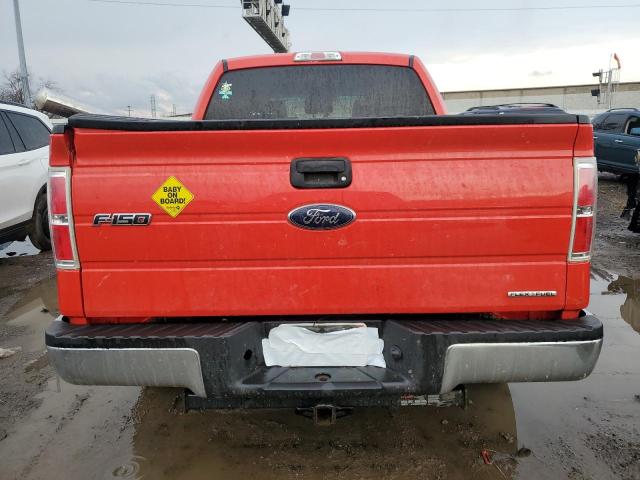 1FTFW1EF4DFB84244 - 2013 FORD F150 SUPERCREW RED photo 6