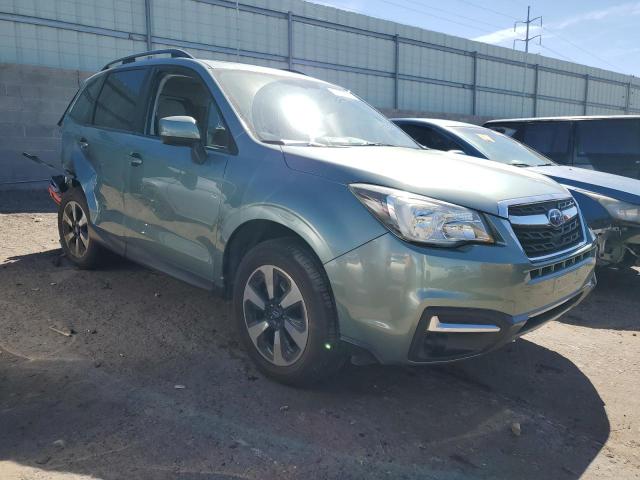 JF2SJADC1HH548314 - 2017 SUBARU FORESTER 2.5I PREMIUM GREEN photo 4