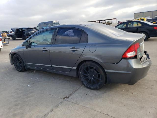 2HGFA1F51BH302428 - 2011 HONDA CIVIC LX GRAY photo 2