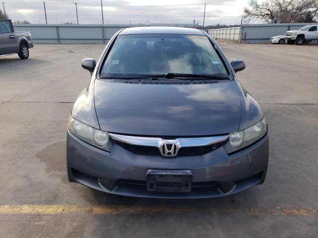 2HGFA1F51BH302428 - 2011 HONDA CIVIC LX GRAY photo 5