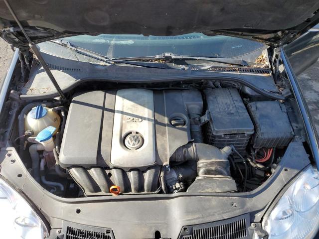 3VWEF71K67M138787 - 2007 VOLKSWAGEN JETTA WOLFSBURG შავი ფოტო 11