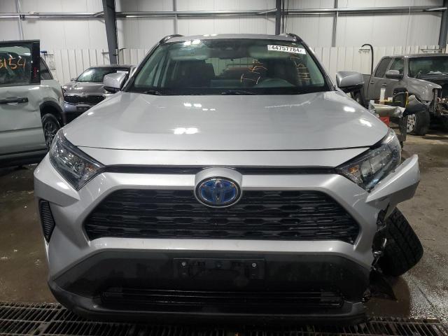 4T3MWRFV8LU006118 - 2020 TOYOTA RAV4 LE SILVER photo 5