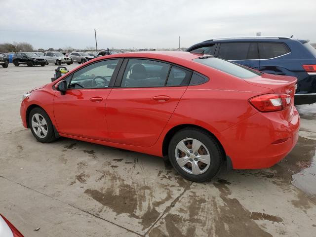 1G1BC5SM2J7109316 - 2018 CHEVROLET CRUZE LS RED photo 2