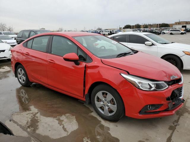 1G1BC5SM2J7109316 - 2018 CHEVROLET CRUZE LS RED photo 4