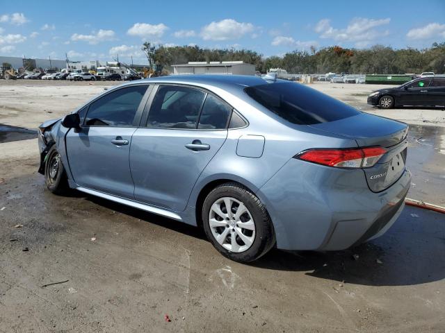 5YFEPMAE1MP248210 - 2021 TOYOTA COROLLA LE BLUE photo 2
