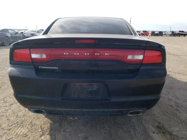 2C3CDXBG4DH625558 - 2013 DODGE CHARGER SE BLACK photo 6