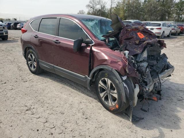 2HKRW5H33JH411981 - 2018 HONDA CR-V LX BURGUNDY photo 4