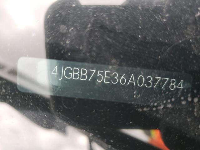 4JGBB75E36A037784 - 2006 MERCEDES-BENZ ML 500 BLACK photo 12