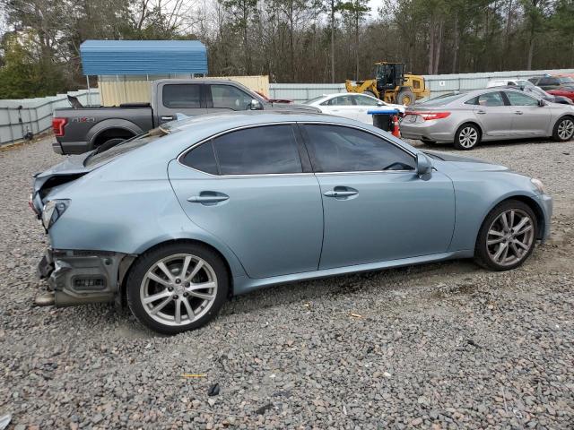 JTHBK262175040736 - 2007 LEXUS IS 250 BLUE photo 3