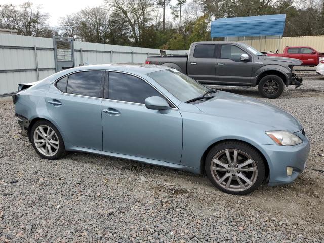 JTHBK262175040736 - 2007 LEXUS IS 250 BLUE photo 4