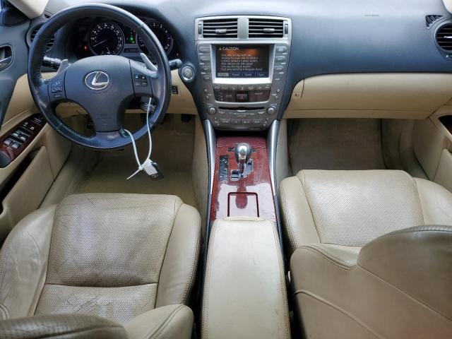 JTHBK262175040736 - 2007 LEXUS IS 250 BLUE photo 8