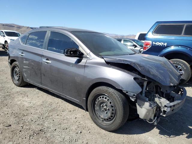 3N1AB7AP8FY256942 - 2015 NISSAN SENTRA S GRAY photo 4