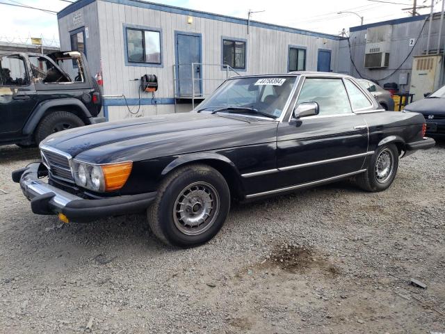 WDB10704412063359 - 1980 MERCEDES-BENZ 450 SL BLACK photo 1