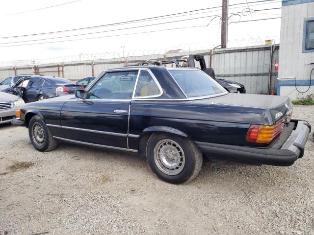 WDB10704412063359 - 1980 MERCEDES-BENZ 450 SL BLACK photo 2