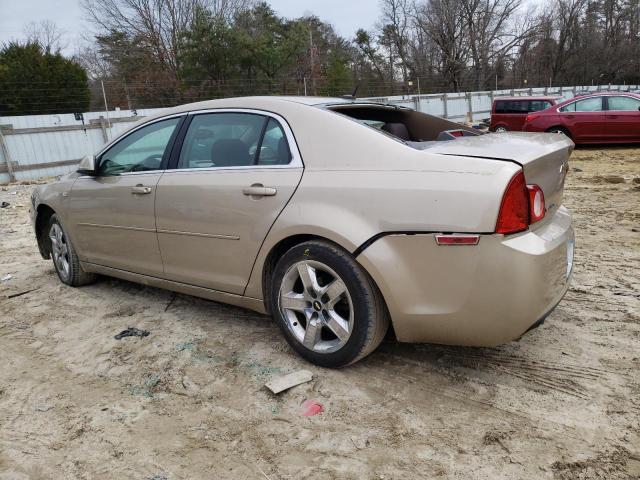 1G1ZH57B18F240213 - 2008 CHEVROLET MALIBU 1LT GOLD photo 2