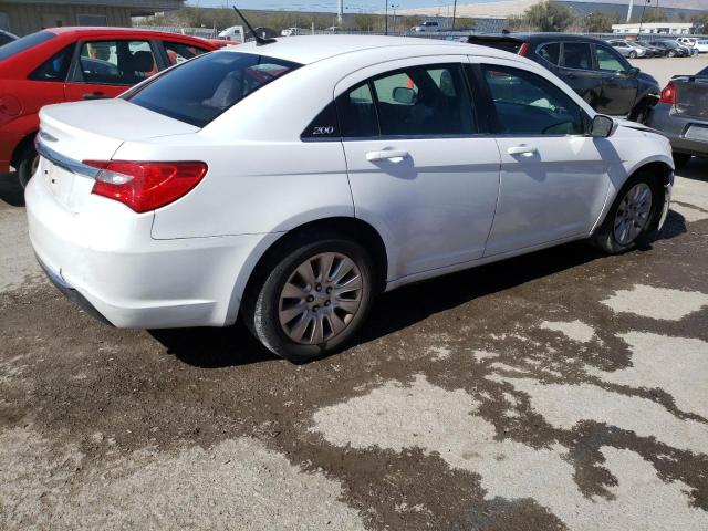 1C3CCBAB9CN320624 - 2012 CHRYSLER 200 LX WHITE photo 3