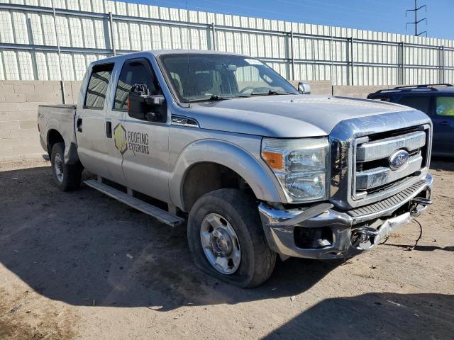 1FT7W2B67BEA25588 - 2011 FORD F250 SUPER DUTY SILVER photo 4