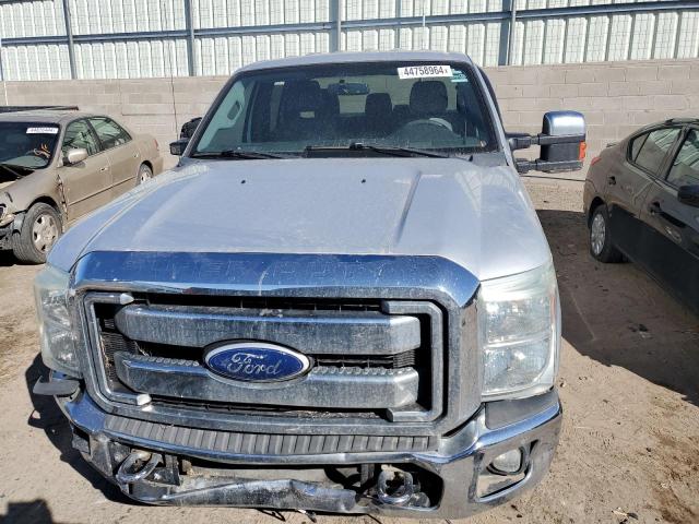 1FT7W2B67BEA25588 - 2011 FORD F250 SUPER DUTY SILVER photo 5