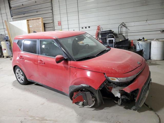 KNDJ23AU0L7706625 - 2020 KIA SOUL LX RED photo 4