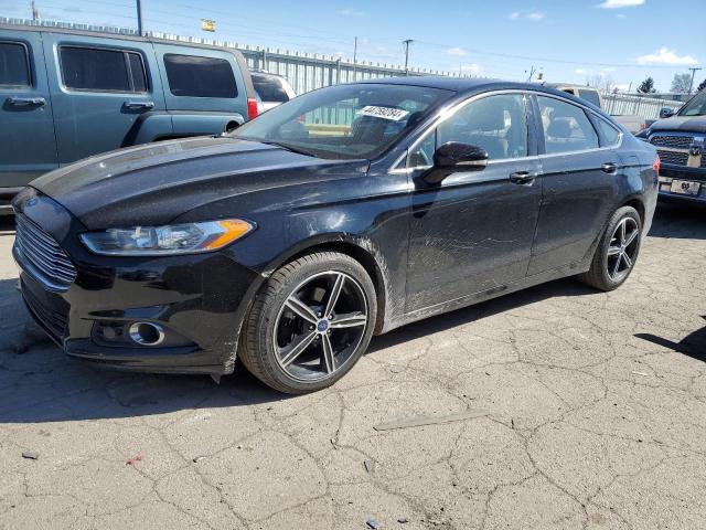 3FA6P0HD6GR230347 - 2016 FORD FUSION SE BLACK photo 1