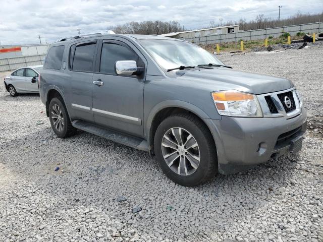 5N1BA0NE2FN618860 - 2015 NISSAN ARMADA PLATINUM GRAY photo 4