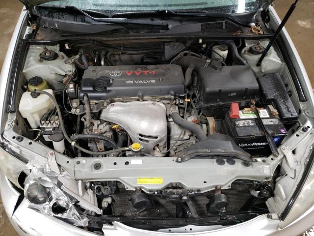 4T1BE32K85U035178 - 2005 TOYOTA CAMRY LE SILVER photo 11