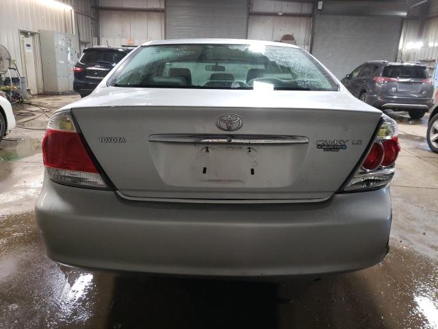 4T1BE32K85U035178 - 2005 TOYOTA CAMRY LE SILVER photo 6