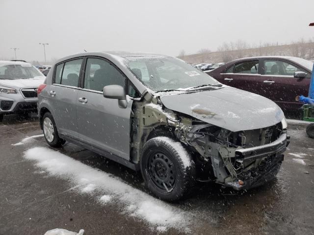 3N1BC1CP0AL454755 - 2010 NISSAN VERSA S GRAY photo 4