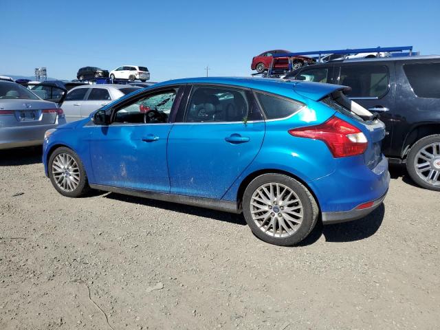 1FAHP3M20CL302716 - 2012 FORD FOCUS SEL BLUE photo 2