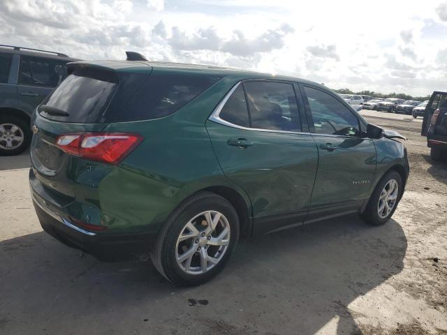 2GNAXKEXXJ6165703 - 2018 CHEVROLET EQUINOX LT GREEN photo 3