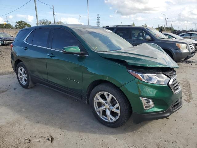 2GNAXKEXXJ6165703 - 2018 CHEVROLET EQUINOX LT GREEN photo 4