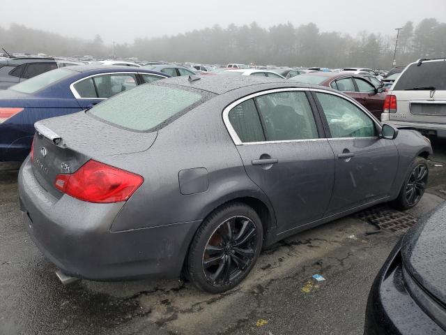 JN1DV6AR4BM651357 - 2011 INFINITI G25 GRAY photo 3