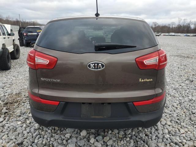 KNDPB3A26C7344339 - 2012 KIA SPORTAGE BASE TAN photo 6