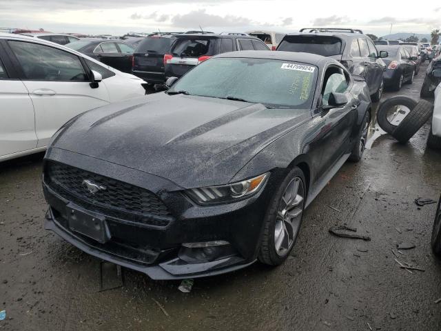1FA6P8TH5F5343006 - 2015 FORD MUSTANG BLACK photo 1