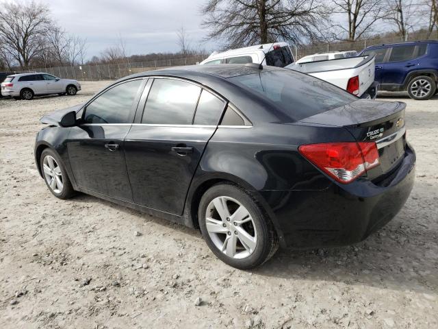 1G1P75SZ9F7207742 - 2015 CHEVROLET CRUZE BLACK photo 2