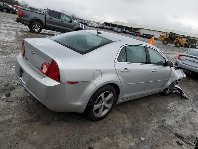 1G1ZC5EU7BF337054 - 2011 CHEVROLET MALIBU 1LT SILVER photo 3