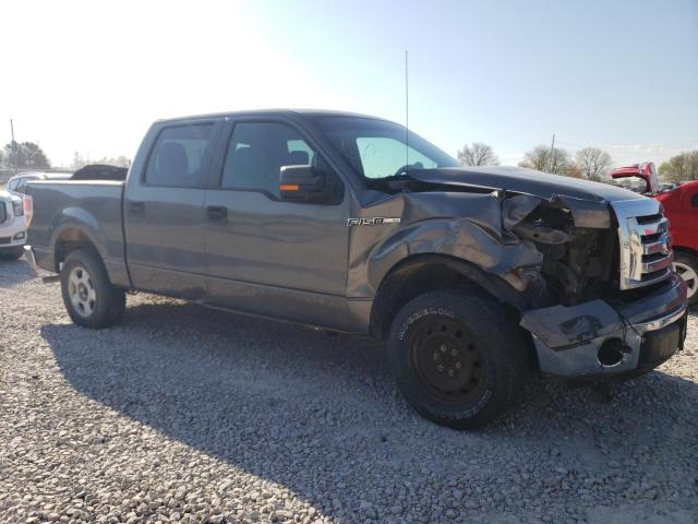 1FTEW1CM0BFB76989 - 2011 FORD F150 SUPERCREW GRAY photo 4