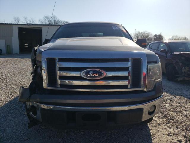1FTEW1CM0BFB76989 - 2011 FORD F150 SUPERCREW GRAY photo 5