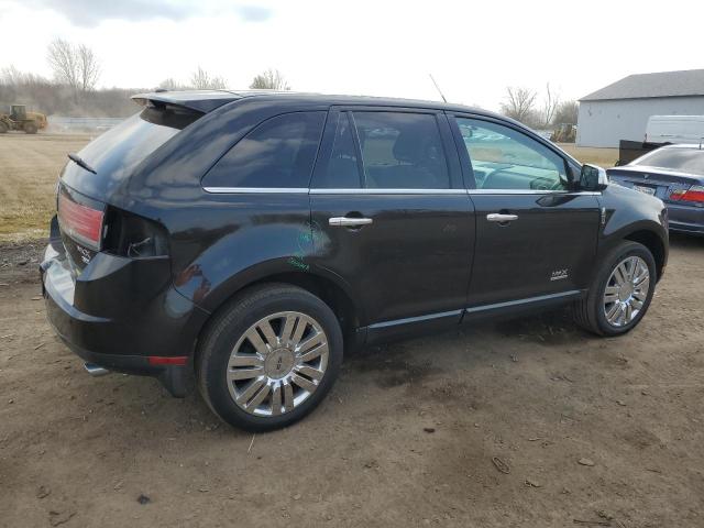 2LMDJ8JC0ABJ25215 - 2010 LINCOLN MKX BLACK photo 3