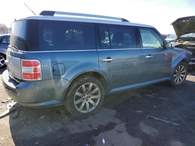 2FMHK6DC6ABB36360 - 2010 FORD FLEX LIMITED BLUE photo 3