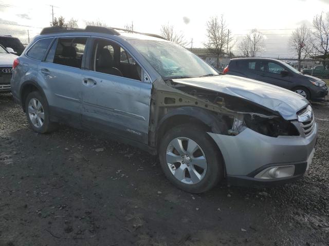 4S4BRDKC9A2376727 - 2010 SUBARU OUTBACK 3.6R LIMITED SILVER photo 4