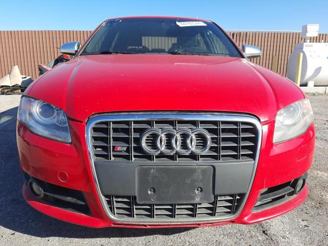 WAUGL78E26A049960 - 2006 AUDI S4 QUATTRO RED photo 5