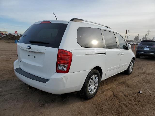 KNDMG4C73C6493414 - 2012 KIA SEDONA LX WHITE photo 3