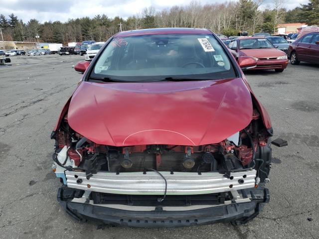 JTDKARFU5J3067486 - 2018 TOYOTA PRIUS RED photo 5