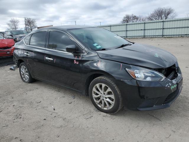 3N1AB7AP9KL613102 - 2019 NISSAN SENTRA S BLACK photo 4